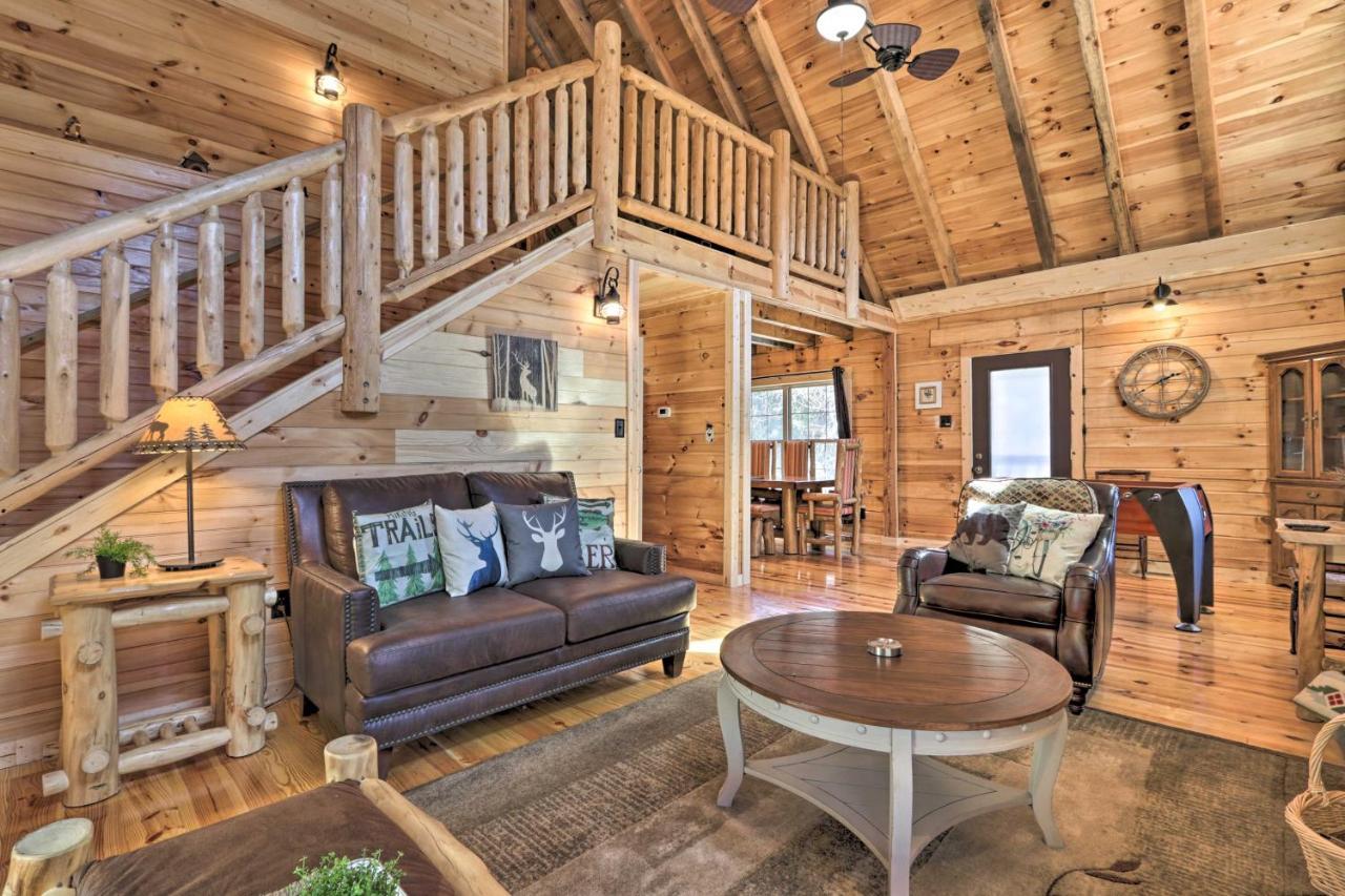 Gatlinburg Cabin With Loft And Game Room 1 Mi To Town 外观 照片